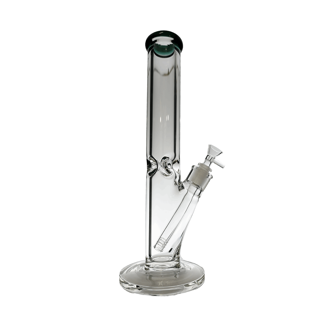 Glass Water Bong | 14" Refined Straight Shooter