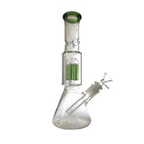 BONG | 10 Arm Perc Beaker Water Pipe Bong 12"