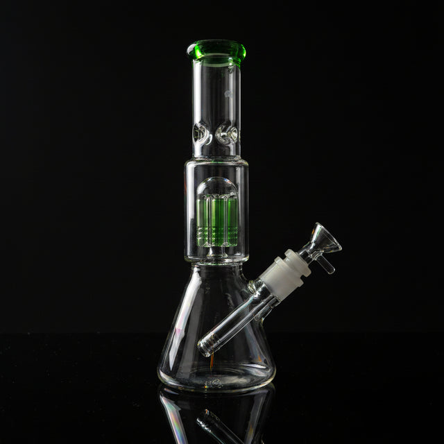 BONG | 10 Arm Perc Beaker Water Pipe Bong 12"