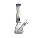 BONG | 10 Arm Perc Beaker Water Pipe Bong 12"