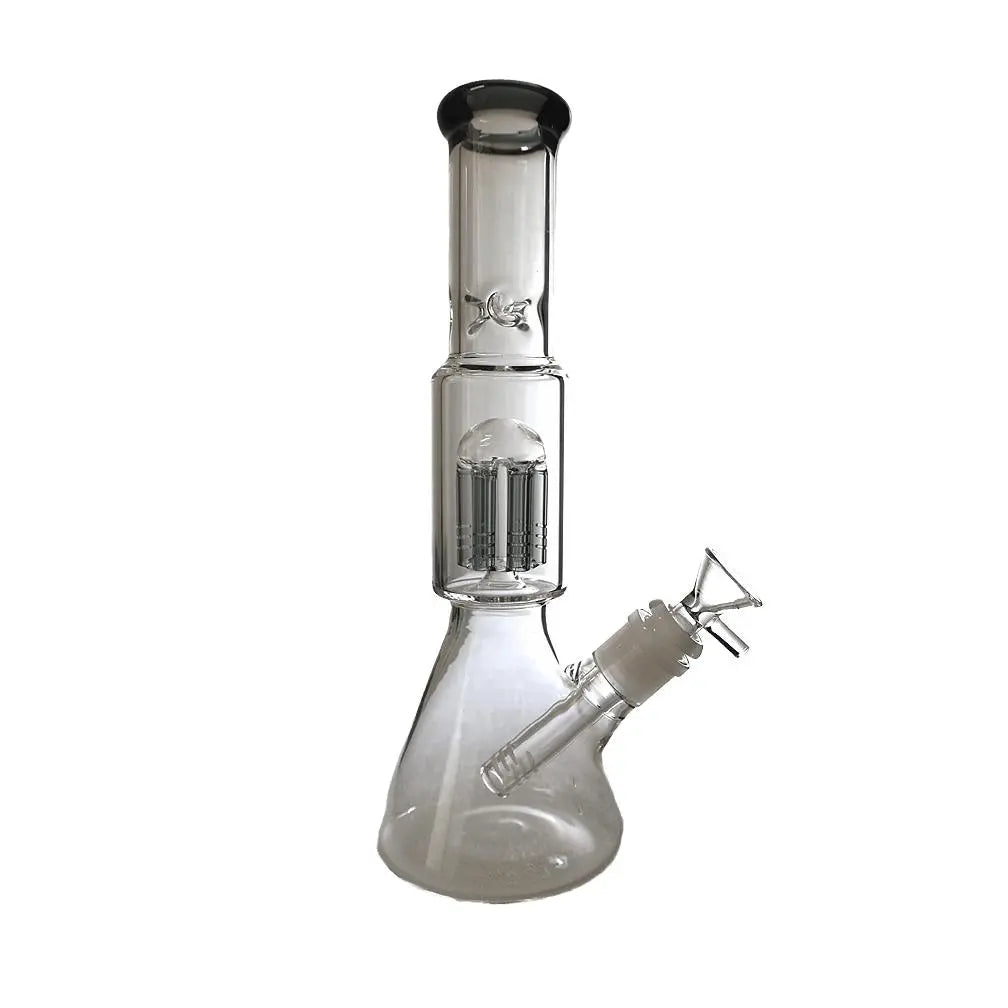 BONG | 10 Arm Perc Beaker Water Pipe Bong 12"