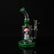 BONG | Bent Neck Mushroom Perc Water Pipe Bong 8"