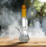 BONG | Retro Double Handle Beaker Bong 16"