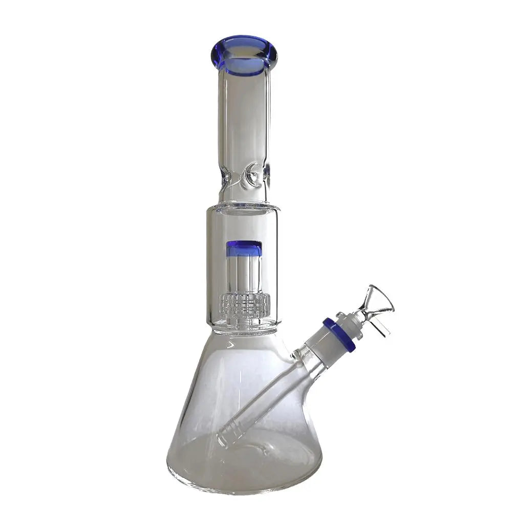 BONG | Tree Diffused Down-stem Perc Beaker Bong 12"