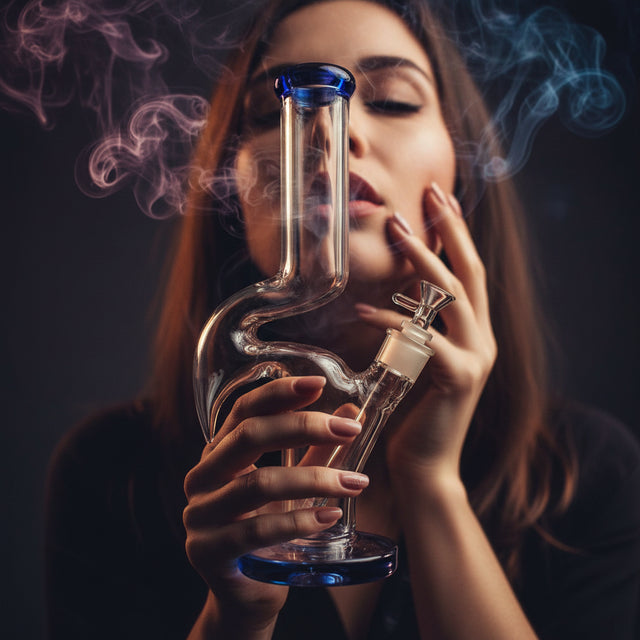 BONG | Zong Style Glass Water Pipe Bong 14"