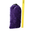 Purple padded bong travel bag, 16-inch, for secure transportation.