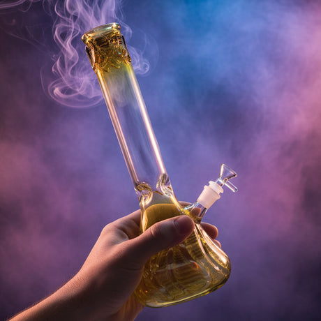 Beaker Bong | 15" Color Art 5mm American Made