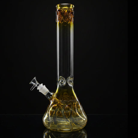 Beaker Bong | 15" Color Art 5mm American Made
