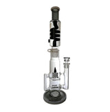 Bong | Detachable Freeze Coil Sprinkler Grid Perc Bong 16.5"