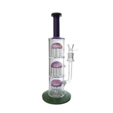 Bong | Three Tree Perc Bong 13"