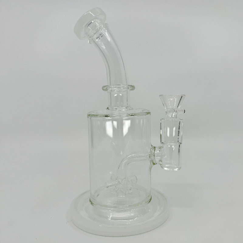 Brand Name 9" Tank Bubbler – Cross Inline Dab Rig for Ultimate Experience