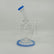 Bubbler Bliss 9" Drum Percolator Glass Dab Rig - Elevate Your Experience