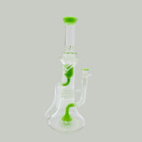 The new 12 inch recycle triples showerhead becker bong - SmokeMEGA