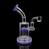 8 Inch Bent Neck Tree Perc Dab Rig | SmokeMEGA