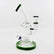 New 8.5 inch Flower Face Crystal glass Dab Rig