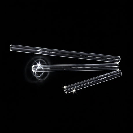 Clear View Glass Tubes - 20 Premium Lightweight & Durable Vials