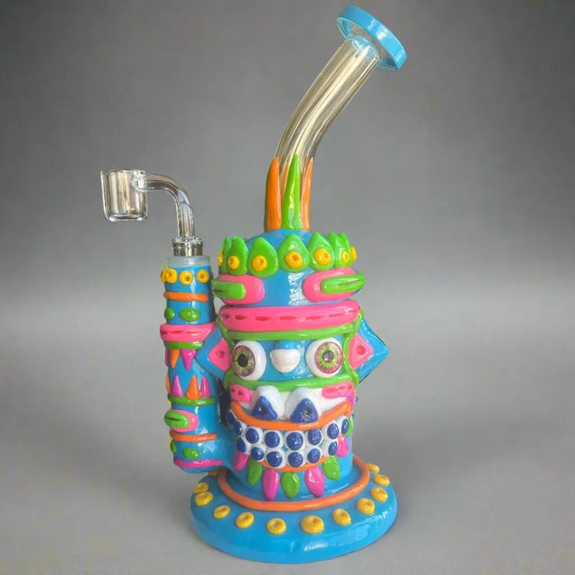 Craft art Halloween special Dab Rig 10 inch - SmokeMEGA