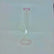 Crystal clear 9 inch Straight Water Bong With Color Mouth And Base - SmokeMEGA