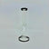 Crystal clear 9 inch Straight Water Bong With Color Mouth And Base - SmokeMEGA