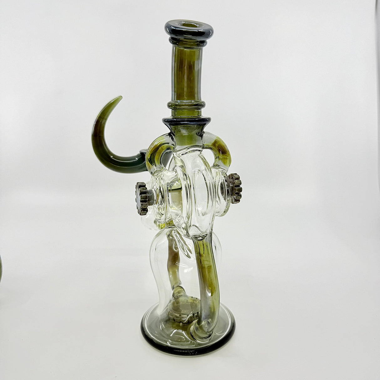 Fancy dab rig with  double wheel on site aesthetic design