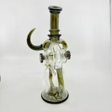 Fancy dab rig with  double wheel on site aesthetic design