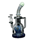 DAB RIG | Color ART Recycle Dab Rig - SmokeMEGA