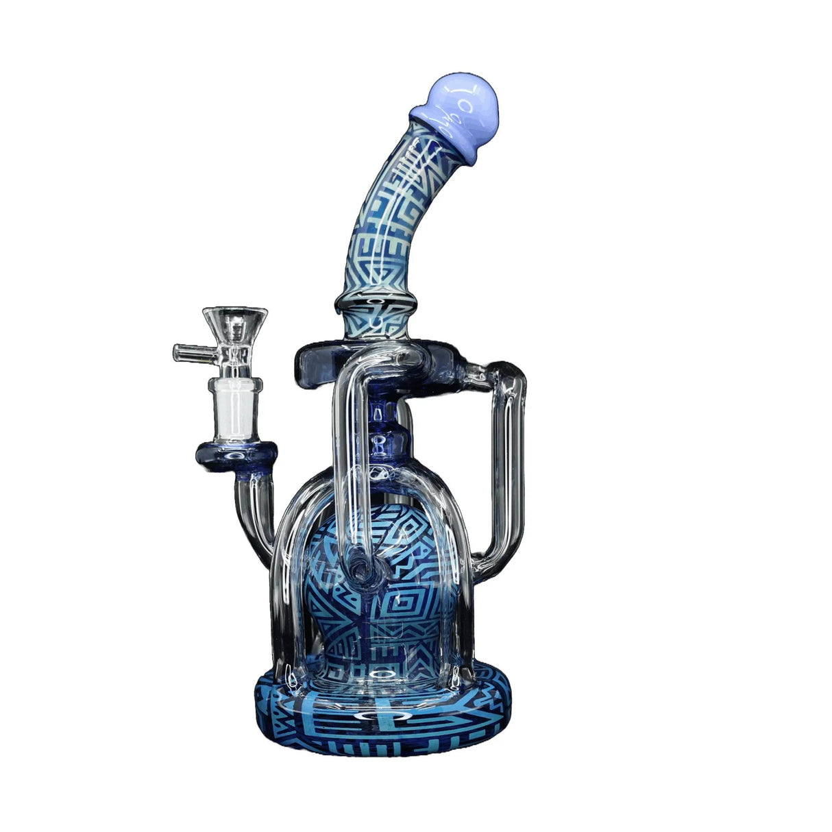 DAB RIG | Color ART Recycle Dab Rig - SmokeMEGA