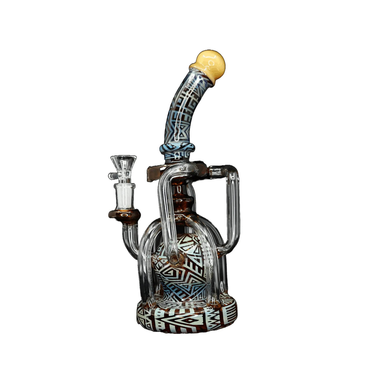 DAB RIG | Color ART Recycle Dab Rig - SmokeMEGA