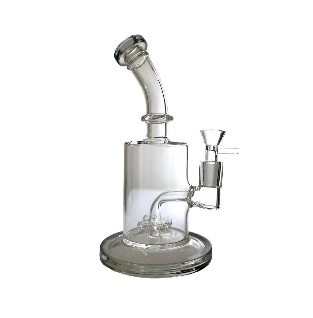 DAB RIG | Glass Bubbler with Showerhead Percolator Dab Rig 7"