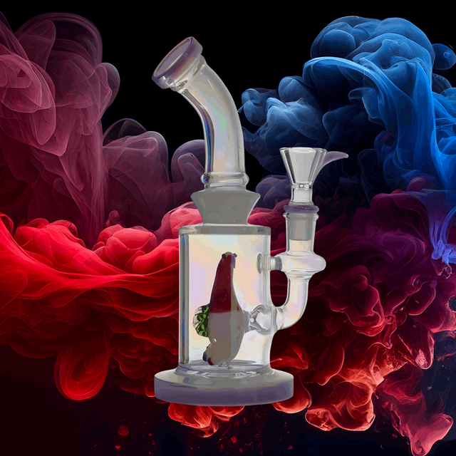 Dab Rig | 8" Animal Insert Bent Dab Rig