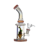 Dab Rig 8" Fish Insert Bent Dab Rig