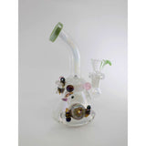 Heady Shower Head Bant dab rig with artistic features and sturdy design.