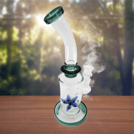 Dab Rig | 10Inch Sower Head with Glass ART Work