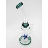 Dab Rig | 10Inch Sower Head with Glass ART Work - SmokeMEGA