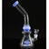 10" Bent Mouth Sea Mine Perc Dab Rig with borosilicate glass, ergonomic design, and sea mine perc.