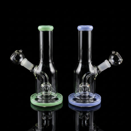 Dab Rig | 8 inch Shower Head Straight - SmokeMEGA