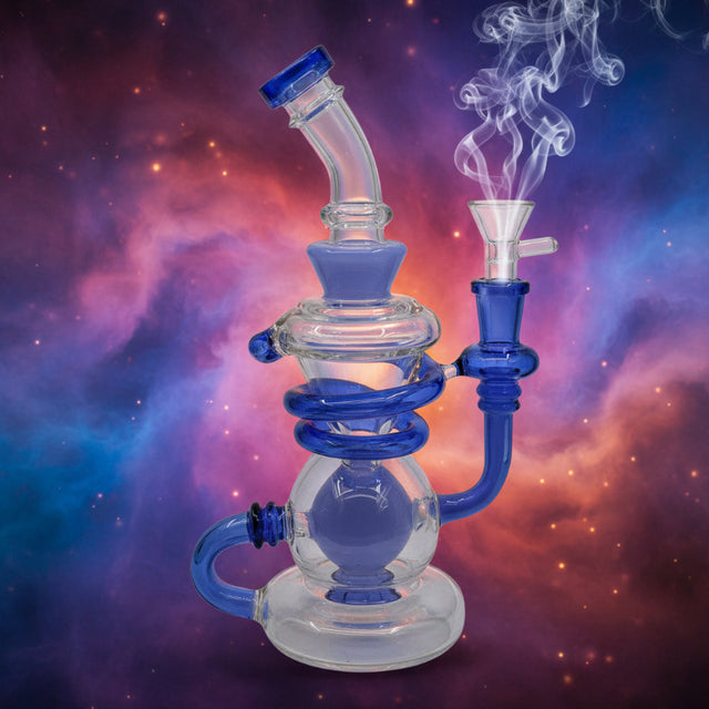 Dab Rig | 8.5" Multi Arm Internal Ball Recycler Dab Rig