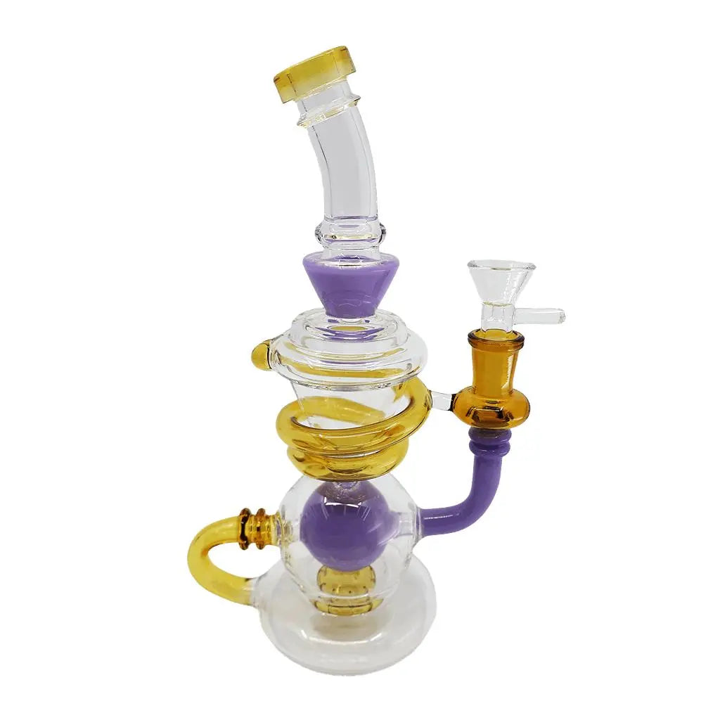 Dab Rig | 8.5" Multi Arm Internal Ball Recycler Dab Rig