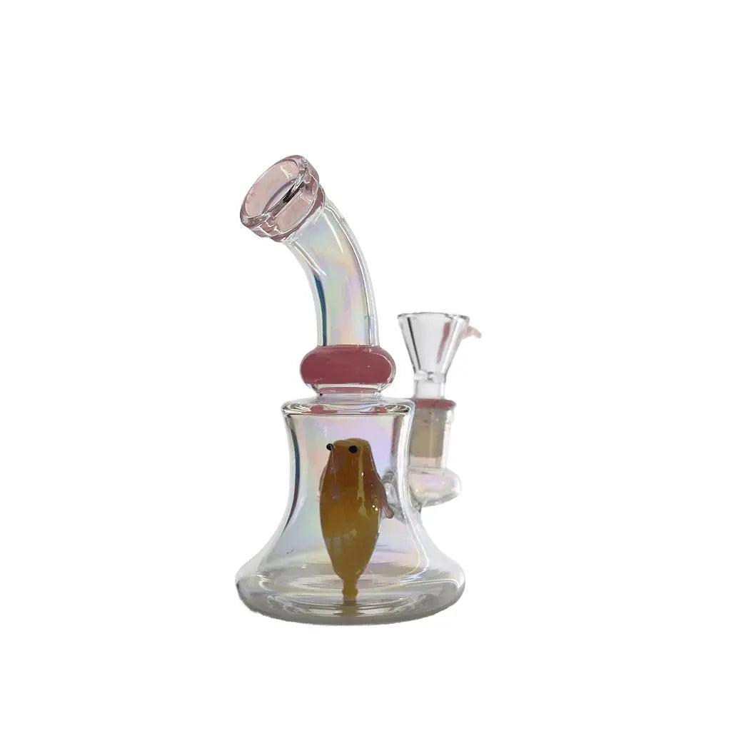 Dab Rig | 8" Angry Bird Insert Bent Dab Rig