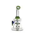 8-inch Dab Rig with Animal Insert, compact smoking accessory, unique design