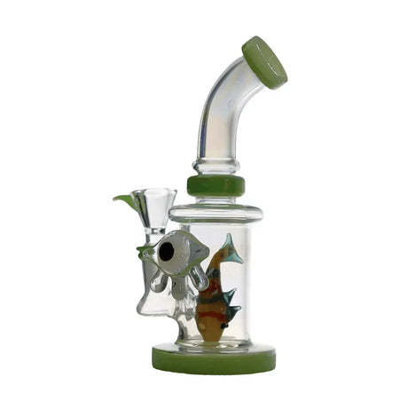 Dab Rig | 8" Fish Insert Bent Dab Rig