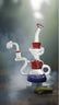 Dab Rig | Candy Colored Twisted Peculator Dab Rig 8.5"