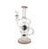 Dab Rig | Hollow Base Cylinder Recycler Glass Water Pipe 8.5"