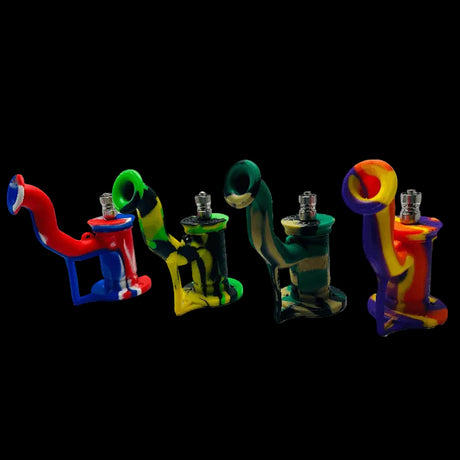 Dab Rig | SK - 765 SILICONE OIL BARREL PIPE - 6IN - SmokeMEGA