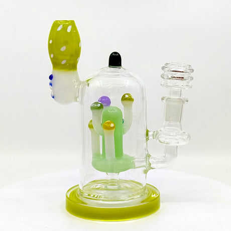 Dark green Mushroom Bloom Dab Rig