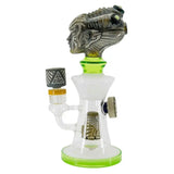 Deep Sandblasted Alien Head Dab Rig