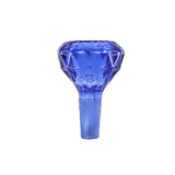 Diamond Bowl SK-629 Glass, blue glass, diamond shape, high-quality borosilicate, smoking accessory.