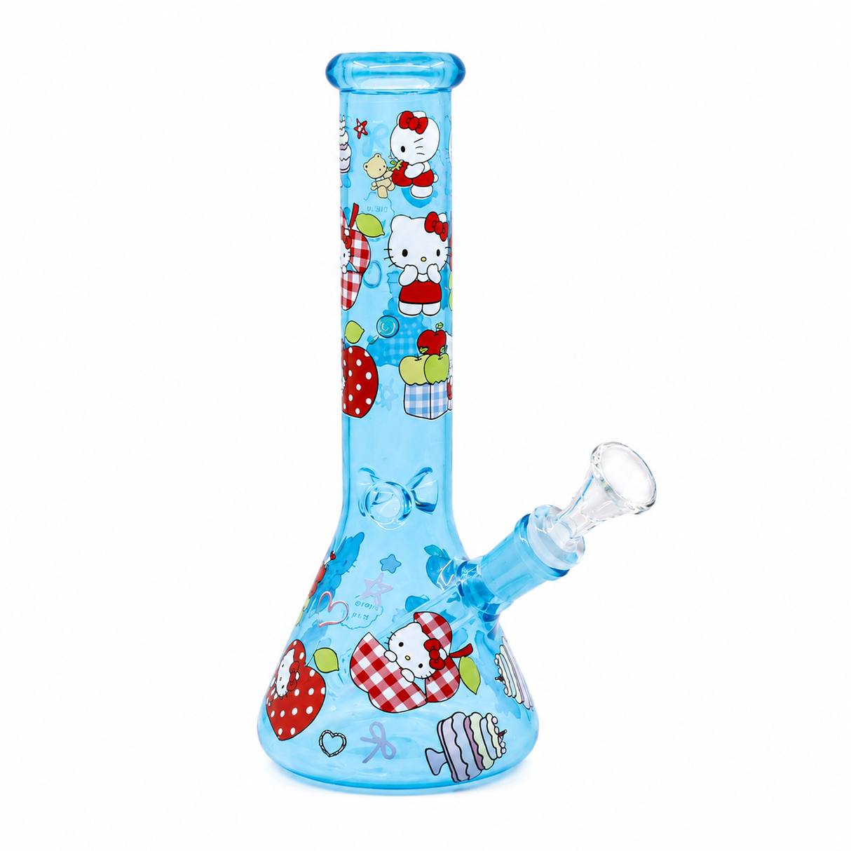 10 INCH O KITTY BEAKER BONG
