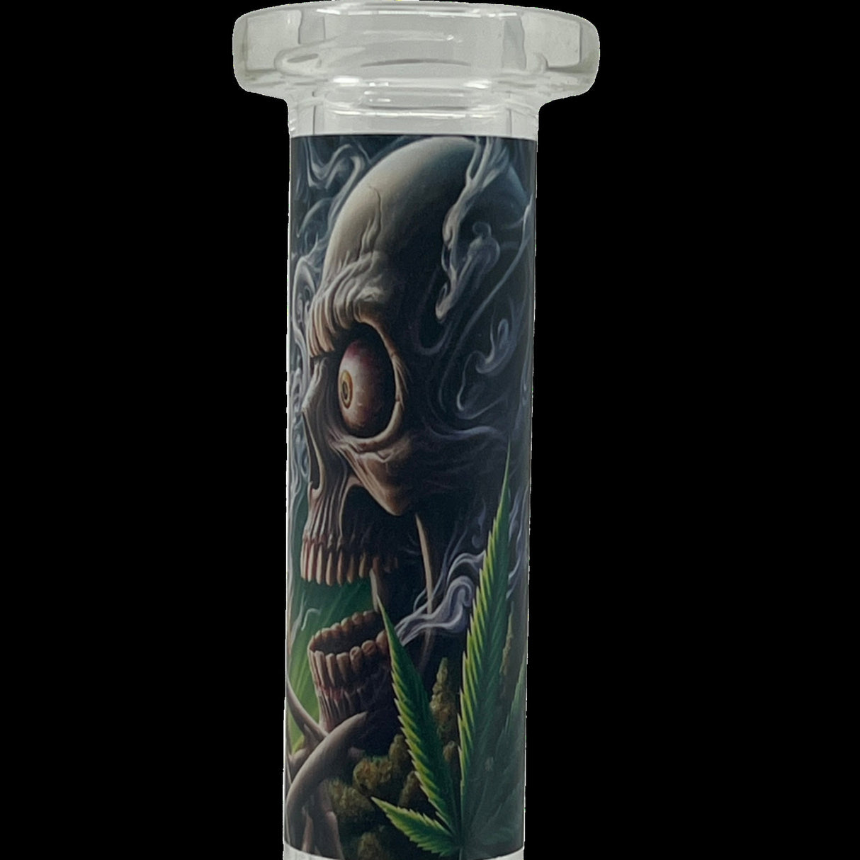 Joker bong 10 inch with ghost design and sleek finish.