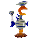 Fish Shape Glass Water Pipe